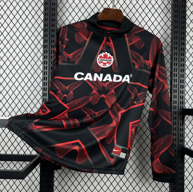 2026 FIFA World Cup Canada Hollywood Goalkeeper Long Sleeve Soccer Jersey Shirt